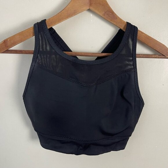 Athleta Gigi Sports Bra High Impact Black Athletic Active 868882 Womens XS - Picture 3 of 9